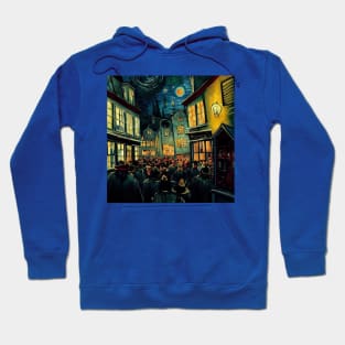 Starry Night in Diagon Alley Hoodie